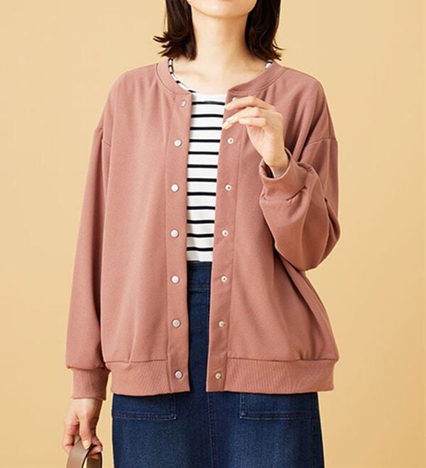 BELLUNA（ベルーナ）の「ストレッチジョーゼット素材カーディガン（その他カーディガン）」｜詳細画像