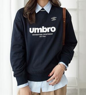 alotta（アロッタ）の「【ＵＭＢＲＯ】裏毛ゆるスウェット（トレーナー・スウェット）」｜詳細画像
