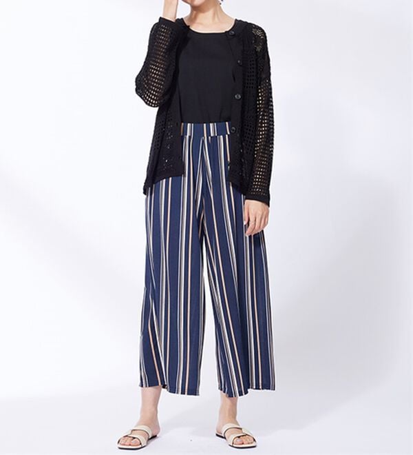 BELLUNA（ベルーナ）の「透かし編ニットカーディガン（ニットカーディガン）」｜詳細画像