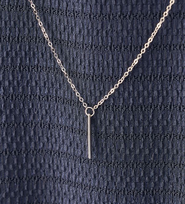 BELLUNA（ベルーナ）の「ネックレス付ジャカード素材プルオーバー（カットソー）」｜詳細画像