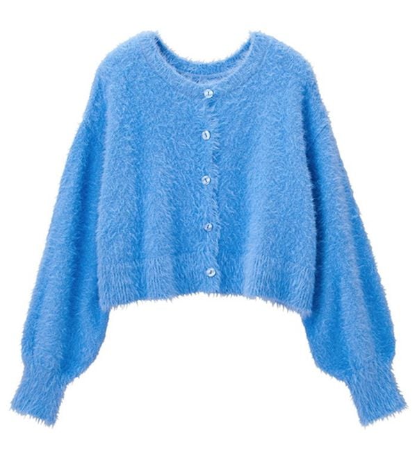 GeeRA（ジーラ）の「前後２ＷＡＹシャギー袖ボリュームニット（ニット・セーター）」｜詳細画像