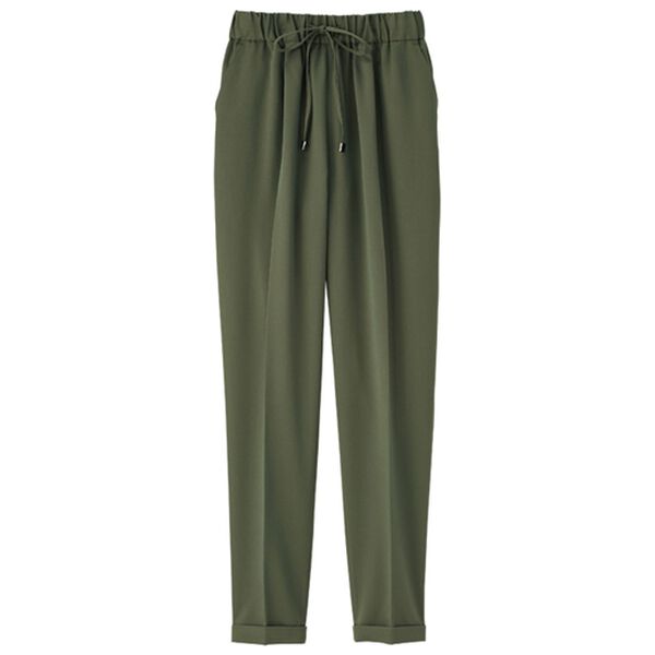 GeeRA（ジーラ）の「美脚とろみタックパンツ（フルレングスパンツ）」｜詳細画像