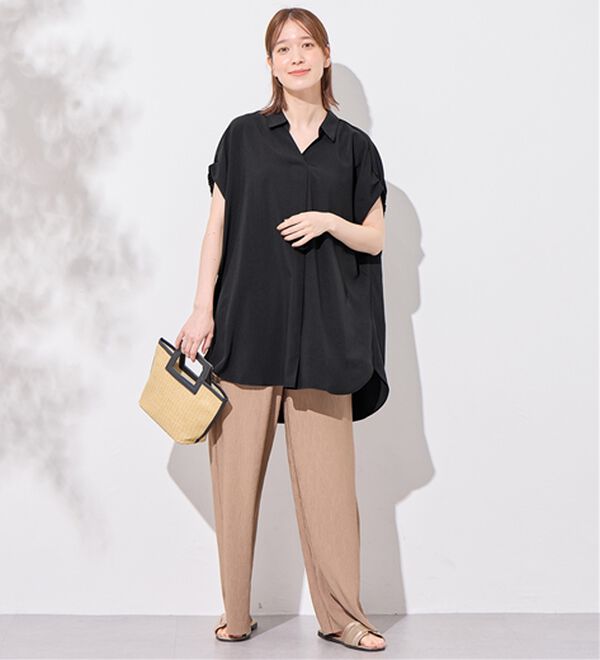 Viola e Viola（ヴィオラ エ ヴィオラ）の「袖シャーリングチュニック（チュニック）」｜詳細画像