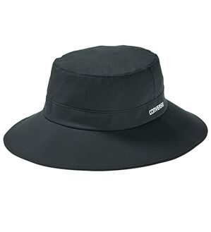 「＜コンバース＞強はっ水素材カジュアル帽子（メンズ帽子）」｜サハリブラック