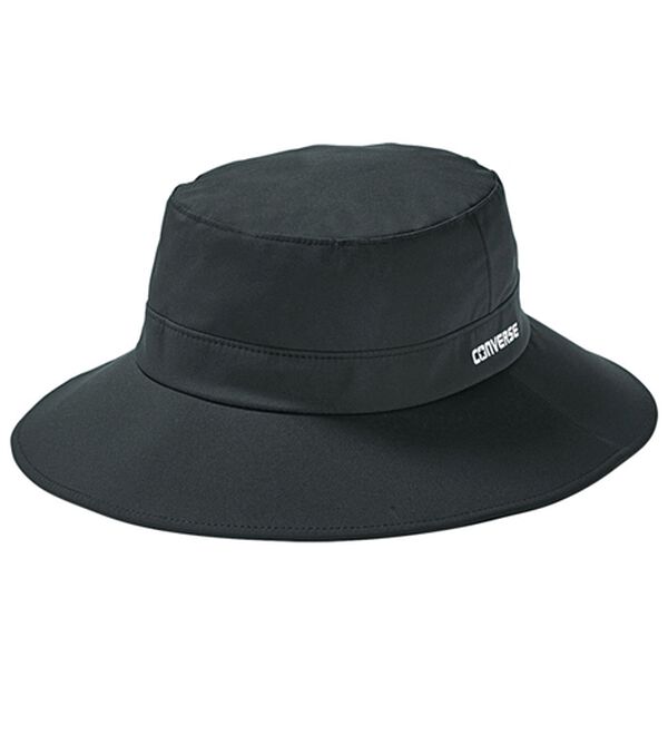 「＜コンバース＞強はっ水素材カジュアル帽子（メンズ帽子）」｜サハリブラック