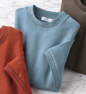 「こだわりデザインジャカードＴシャツ（メンズＴシャツ）」｜サックスブルー