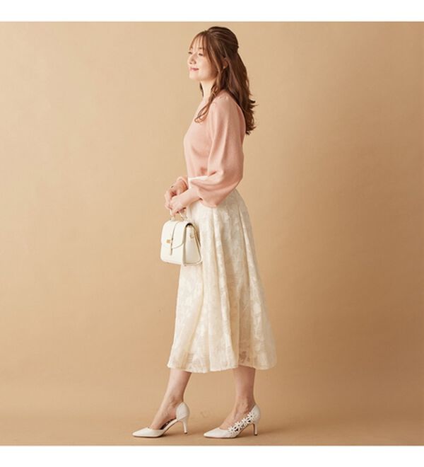 alotta（アロッタ）の「Ｖネックアンジェリーナニット（ニット・セーター）」｜詳細画像