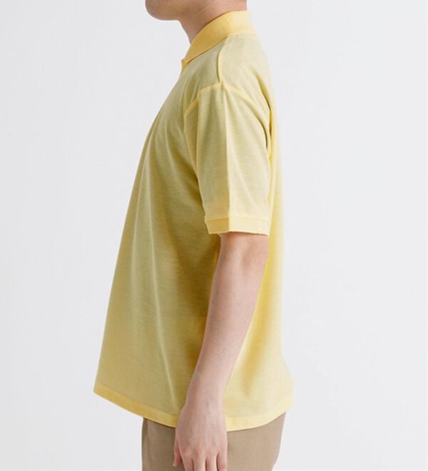 「＜アーノルド　パーマー＞ワンポイント刺しゅう鹿の子ポロシャツ（長袖・半袖）（メンズポロシャツ）」｜詳細画像