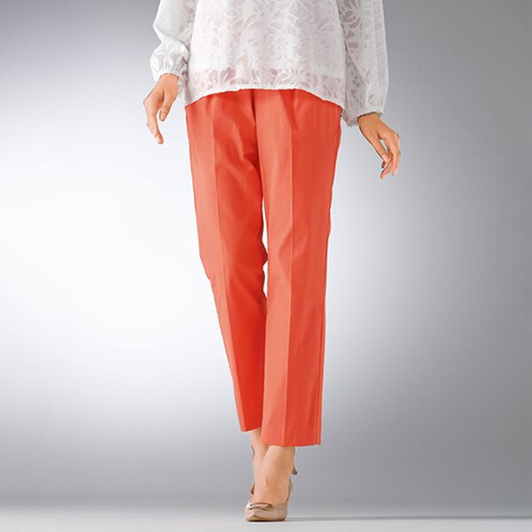 BELLUNA（ベルーナ）の「抗菌ストレッチテーパードパンツ（フルレングスパンツ）」｜詳細画像