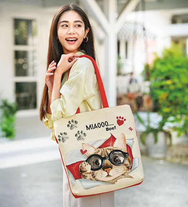 BELLUNA（ベルーナ）の「＜シンクビー！＞アニマルトートバッグ（トートバッグ）」｜詳細画像