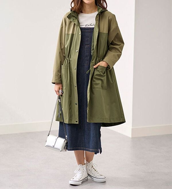 BELLUNA（ベルーナ）の「春に嬉しい機能付ロングマウンテンパーカー（ハーフコート）」｜詳細画像