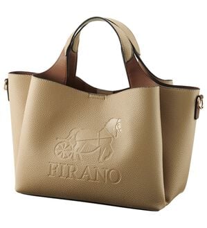 「【４点セット】＜ＦＩＲＡＮＯ＞ホースロゴバッグ（その他バッグ）」｜ベージュ