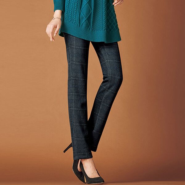 BELLUNA（ベルーナ）の「ポカポカすっきり！あったか裏ファーパンツ（フルレングスパンツ）」｜詳細画像