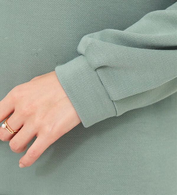 BELLUNA（ベルーナ）の「上品見えとろみワイドネックプルオーバー（カットソー）」｜詳細画像