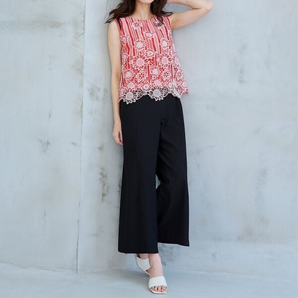 RANAN（ラナン）の「ロングスリットパンツ（フルレングスパンツ）」｜詳細画像