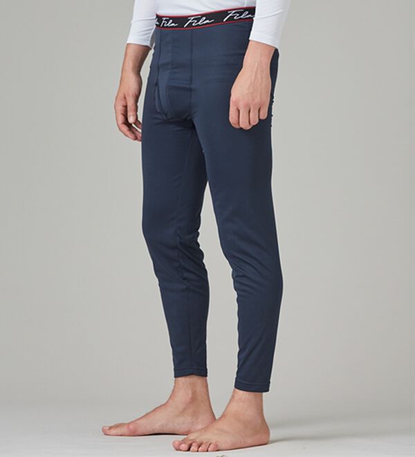 「【３枚組】＜フィラ＞ホットテック　柔らか裏起毛ロングタイツ（メンズ靴下・タイツ）」｜詳細画像