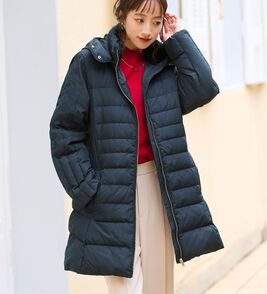 BELLUNA（ベルーナ）の「細見え！フレンチダウン使いロング丈コート（ロングコート）」