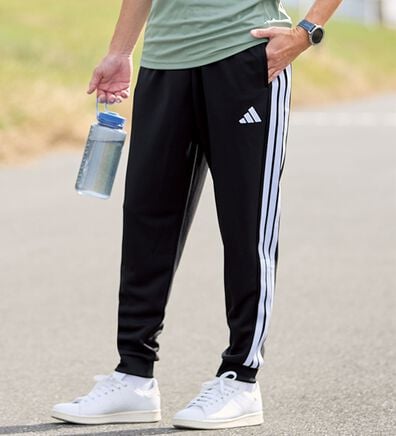 「＜アディダス＞アクティブジョガーパンツ（メンズフルレングスパンツ）」