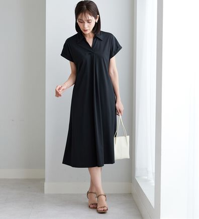 BELLUNA（ベルーナ）の「ヒンヤリ爽快！スキッパーワンピース（その他ワンピース）」