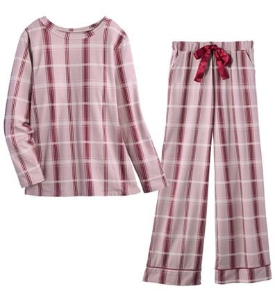 YU'NOW（ユナウ）の「レーヨンブレンドパデット付ルームウェア上下セット（パジャマ・ルームウェア）」