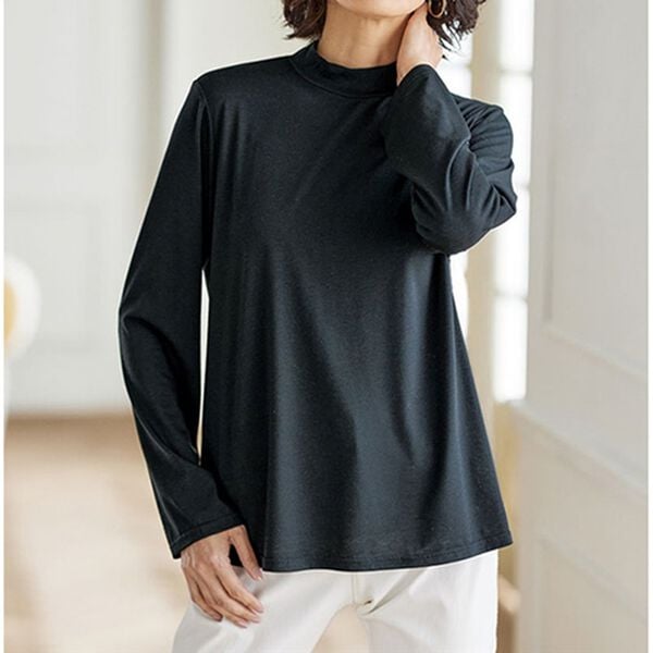 BELLUNA（ベルーナ）の「千鳥柄異素材切替ジャンパードレスアンサンブル（チュニック）」｜詳細画像