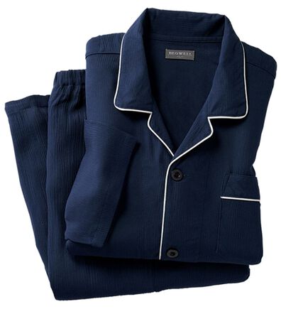 「ひんやり楊柳パジャマ（メンズルームウェア）」