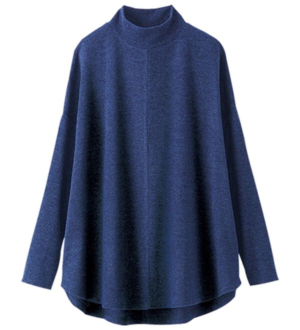 BELLUNA（ベルーナ）の「杢調素材ドルマンデザインチュニック（チュニック）」｜詳細画像