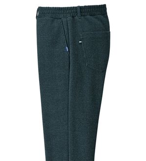 「そのままお出かけジャージパンツ（メンズフルレングスパンツ）」｜ネイビー