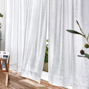 「一年中お役立ちエコレースカーテン「エコファイン」（レースカーテン）」｜オーナメント