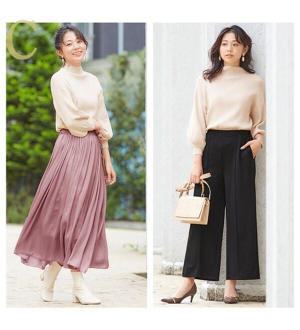 alotta（アロッタ）の「【３点セット】大人レディの褒められコーデ（ニット・セーター）」｜詳細画像