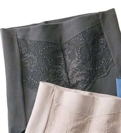 LAVIENNE（ラヴィエンヌ）の「楽なママお外に出れる綿混ショーツ単品（ショーツ）」