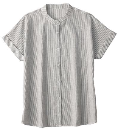 BELLUNA（ベルーナ）の「さらっと爽快！ポコポコサッカーブラウス（ブラウス）」