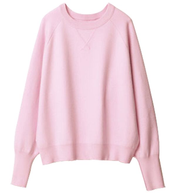 RANAN（ラナン）の「パチパチしにくい！大人のきれいめトレーナーニット（ニット・セーター）」｜詳細画像