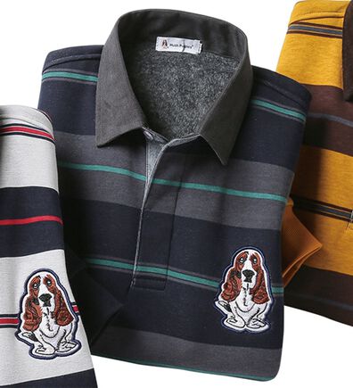 「＜ハッシュパピー＞ビッグドッグ裏シャギーラガーポロ（メンズポロシャツ）」