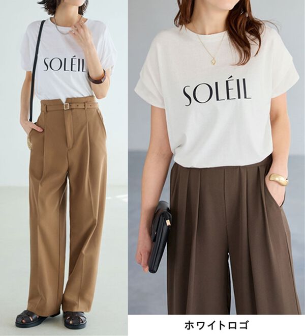 Viola e Viola（ヴィオラ エ ヴィオラ）の「脱普通！すっきり見え大人の上品Ｔシャツ（Tシャツ）」｜詳細画像