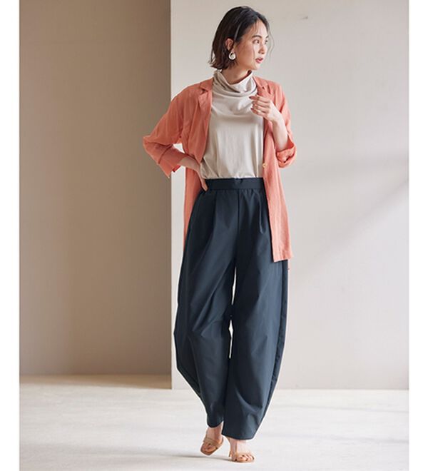 RANAN（ラナン）の「ひんやり！カーブパンツ（フルレングスパンツ）」｜詳細画像