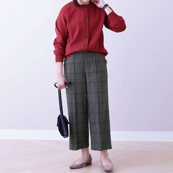 BELLUNA（ベルーナ）の「ストレッチ素材ワイドパンツ（ワイドパンツ・ガウチョ）」｜詳細画像