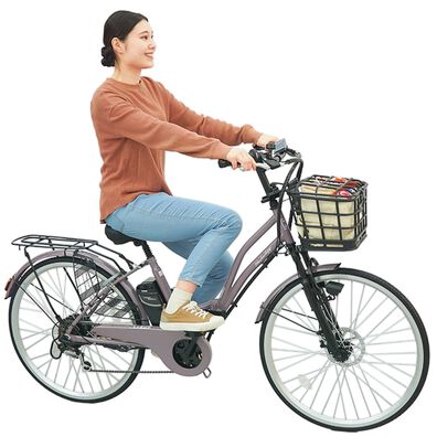 「折りたためるノーパンク電動自転車（エクササイズ）」