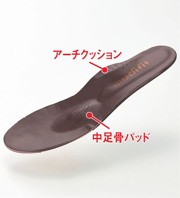 ルフラン（ルフラン）の「メディフィット５Ｅレザースニーカー（スニーカー）」｜詳細画像