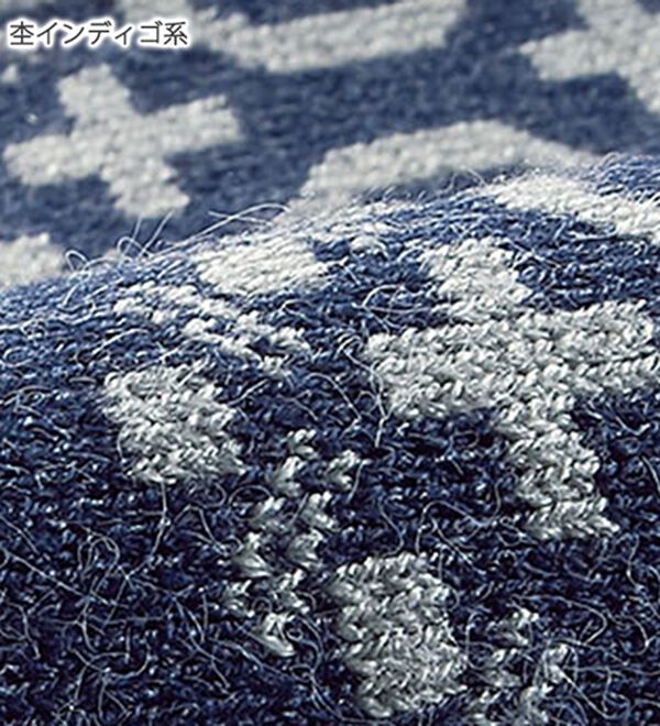 BELLUNA（ベルーナ）の「ボタン使いジャカードニットジャケットアンサンブル（アンサンブル）」｜詳細画像