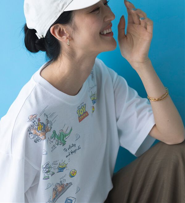 「＜Ｄｉｓｎｅｙ＞綿混素材ゆるっとＴシャツ（カットソー）」｜詳細画像