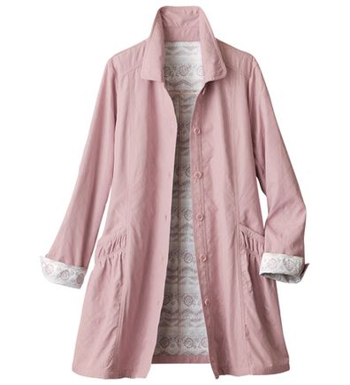 ルフラン（ルフラン）の「ベーシックで華やかな軽量コート（ハーフコート）」