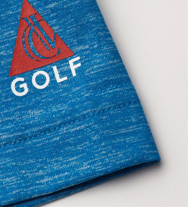 「＜コムルヴァン・オム・ゴルフ＞杢調ドライポロシャツ（メンズポロシャツ）」｜詳細画像