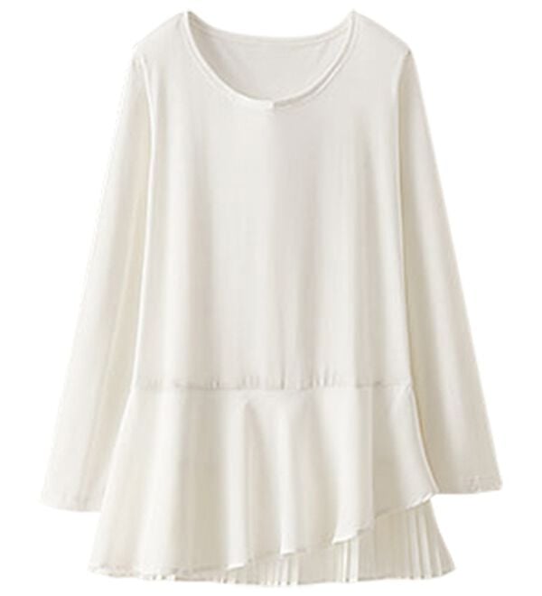 BELLUNA（ベルーナ）の「配色カーデチュニックアンサンブル（アンサンブル）」｜詳細画像