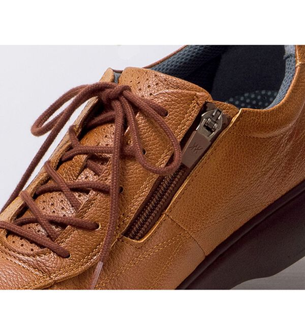 「ソフト牛革　日本製快適ウォーキング（メンズスニーカー）」｜詳細画像