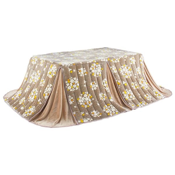 「極あったかダイニングこたつ布団（マット付）（こたつ布団）」｜詳細画像