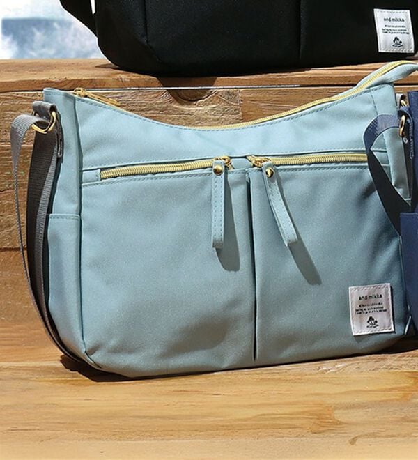 「華やか気分が上がる♪洗える軽量ショルダー（ショルダーバッグ）」｜サックス