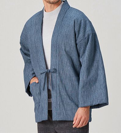 「高島ちぢみぽかぽか中綿はんてん（メンズルームウェア）」