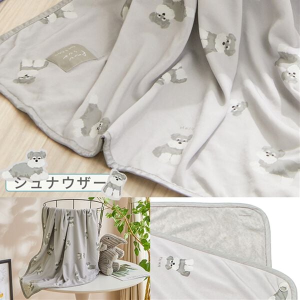 iellio（イエリオ）の「ひんやり冷感３ＷＡＹひざ掛け フレスコ＜ブランケット・冷感ケット＞（毛布・ブランケット）」｜詳細画像