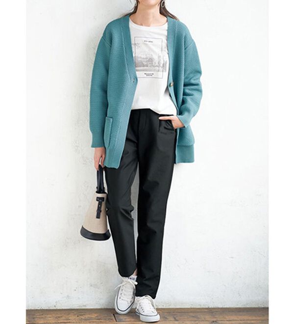 BELLUNA（ベルーナ）の「防風あったかボンディングパンツ（フルレングスパンツ）」｜詳細画像